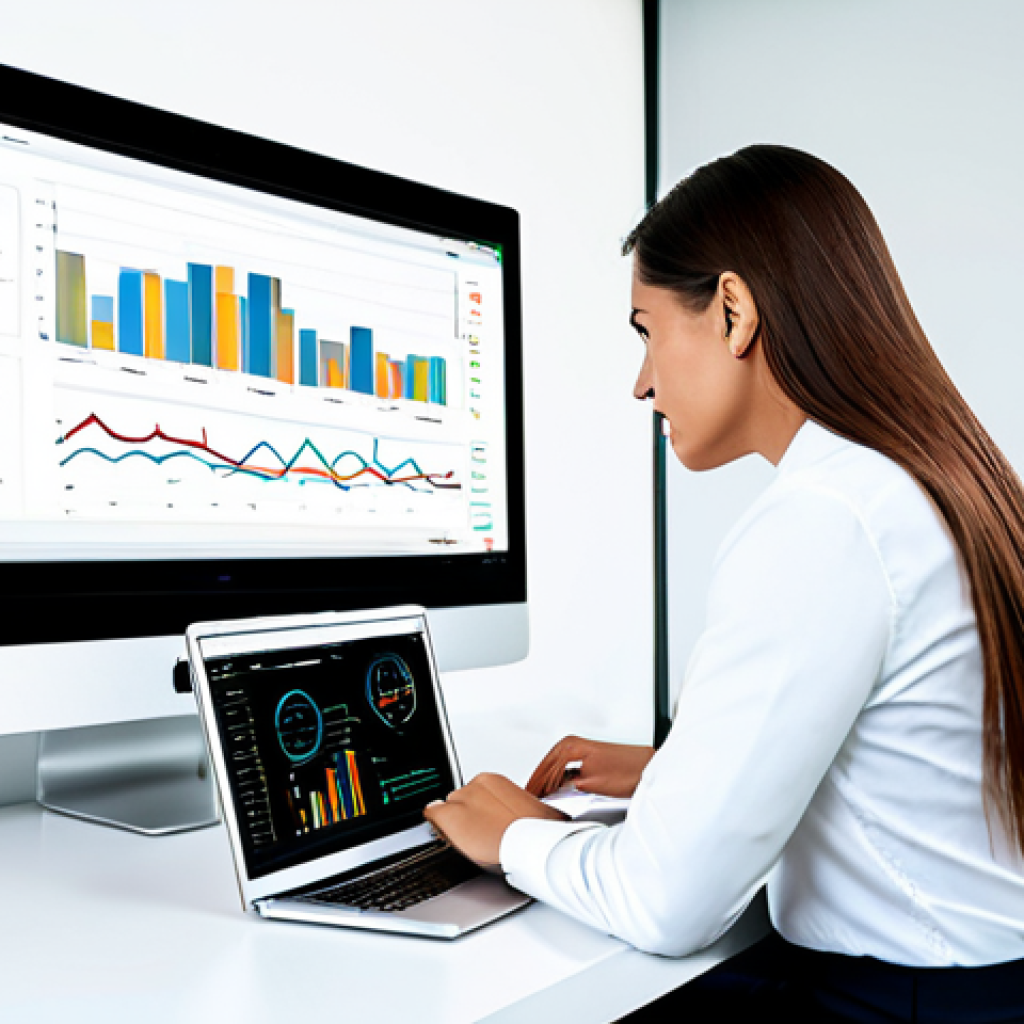 의미망 분석 - Optimized SEO Content**
"A marketing professional, fully clothed in business casual attire, working...