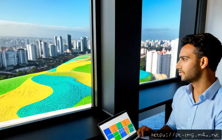 기계 학습과 언어 - Photorealistic modern language technology workspace in São Paulo, Brazil, diverse Brazilian linguist...